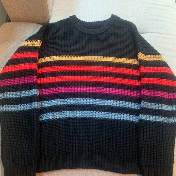 Volcom Rainbow Sweater: Like New Condition - Picture 3 of 5